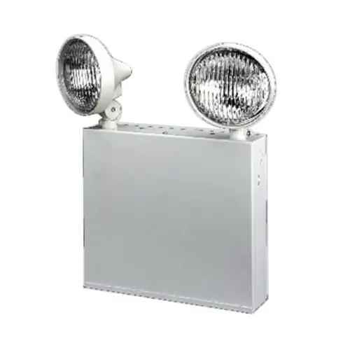 Wholesale Encore Lighting 6EB272NY Universal J-Box Mount 6EB Series 2-Head Emergency Light 12-Watt 120 – 277-Volt AC White