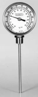 WIKA 2-1/2″ Stem, 150 to 750° F Bi-Metal Thermometer Bottom Connected, 1% Accurate, Stainless Steel 31025A011G4 – 56430937