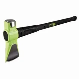 Wilton® B.A.S.H® 50636 Splitting Maul, 3-1/4 in L, 6 lb Head, 38 in OAL, Vulcanized Rubber Handle