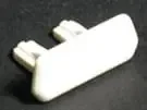 Wiremold 410B-WH Non-Metallic Blank End Fitting PVC White For Closing Open End of 400BAC 800BAC 2300BAC Series 400 Series Single Channel Surface Ra Affordable