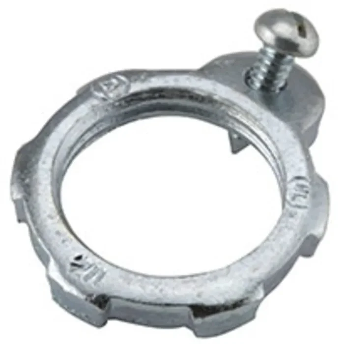 Worldwide Shipping Grounding Locknut, Steel, 4″