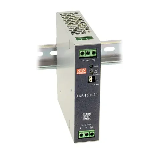 XDR-150E-48 – 48Vdc 3.25A/Ultra Slim Industrial DIN Rail Power Supply/48 Volts 3.25 Amps Special Offer